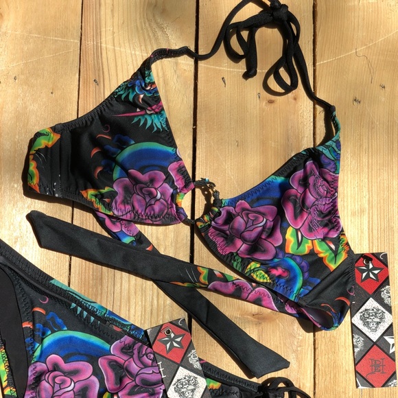 Vintage Ed Hardy Bikini - Picture 2 of 6